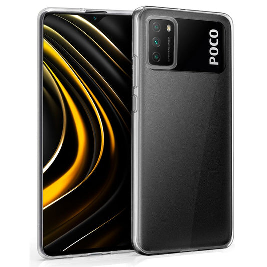 Funda COOL Silicona para Xiaomi Pocophone M3 / Redmi 9T (Transparente)