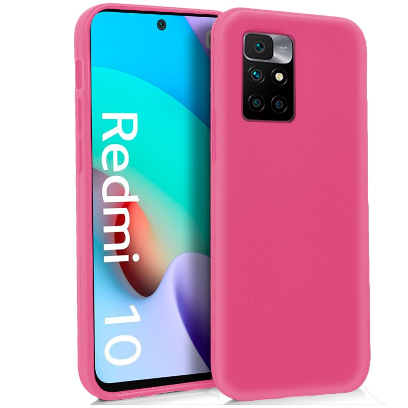 Funda COOL Silicona para Xiaomi Redmi 10 / Redmi 10 2022 (Rosa)