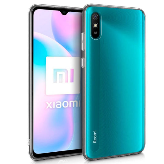 Funda COOL Silicona para Xiaomi Redmi 9A / 9AT (Transparente)