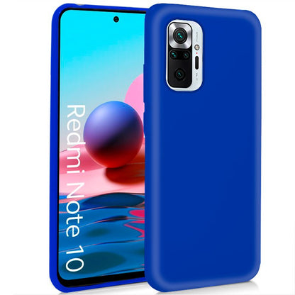 Funda COOL Silicona para Xiaomi Redmi Note 10 / Note 10s / Poco M5s (Azul)