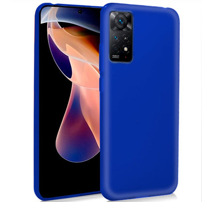 Funda COOL Silicona para Xiaomi Redmi Note 11 Pro / Note 11 Pro 5G / Note 12 Pro 4G (Azul)