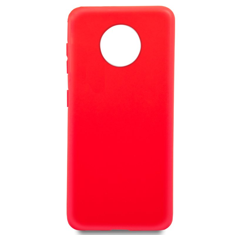 Funda COOL Silicona para Xiaomi Redmi Note 9T (Rojo)