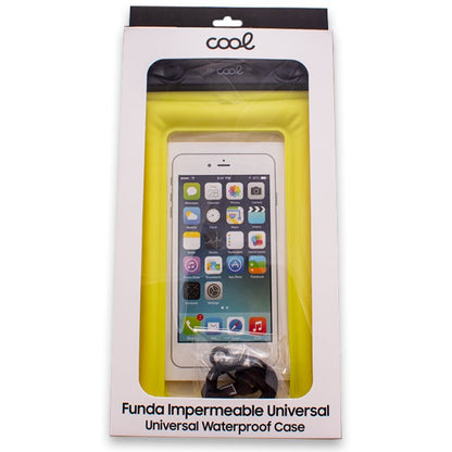 Funda Impermeable Universal Waterproof Amarillo