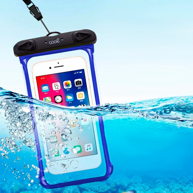 Funda Impermeable Universal Waterproof Azul