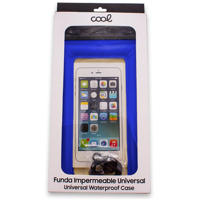 Funda Impermeable Universal Waterproof Azul