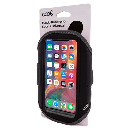 Funda Neopreno COOL Sports Universal (6 - 6.7 pulg) Negro