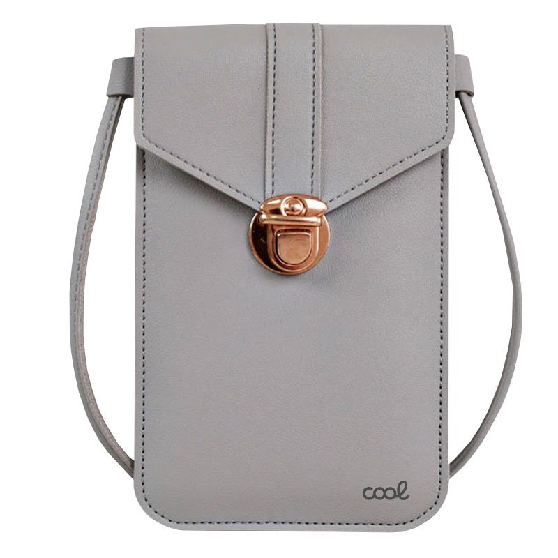 Funda Universal Bag Basic Hasta 6.7 pulg COOL Gris Claro