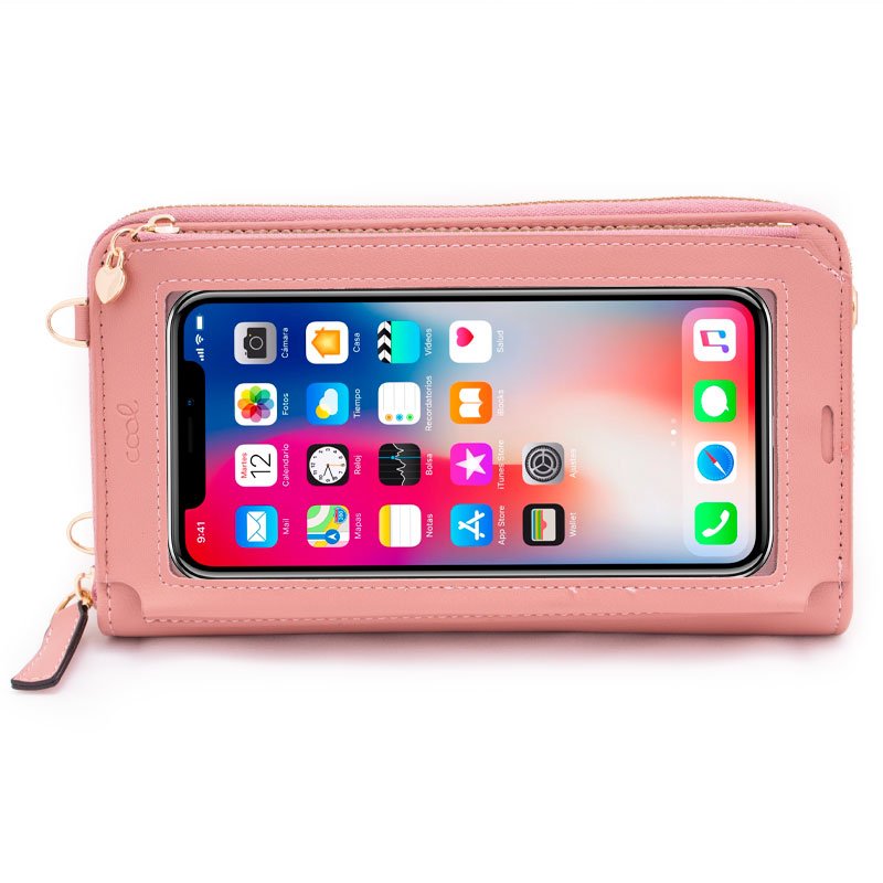 Funda Universal Bag Horizontal Hasta 6.7 pulg COOL Rosa