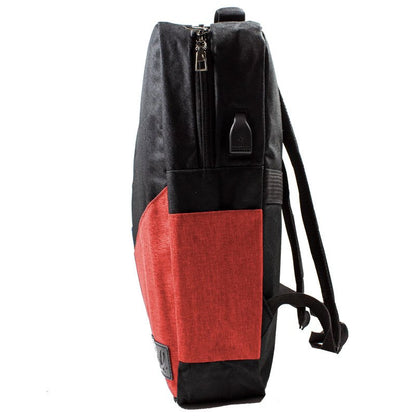 Mochila Ordenador Portátil 15-16 Pulg COOL Portland Negro-Rojo