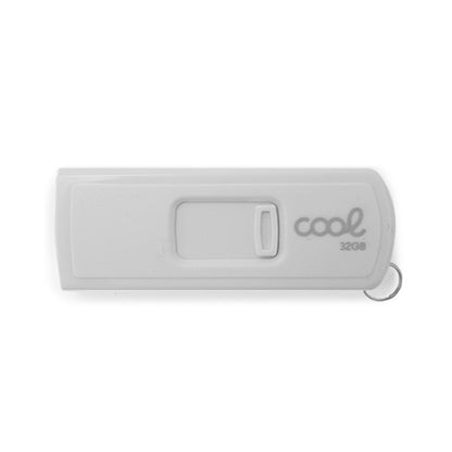 Pen Drive USB x32 GB 2.0 COOL Basic Blanco