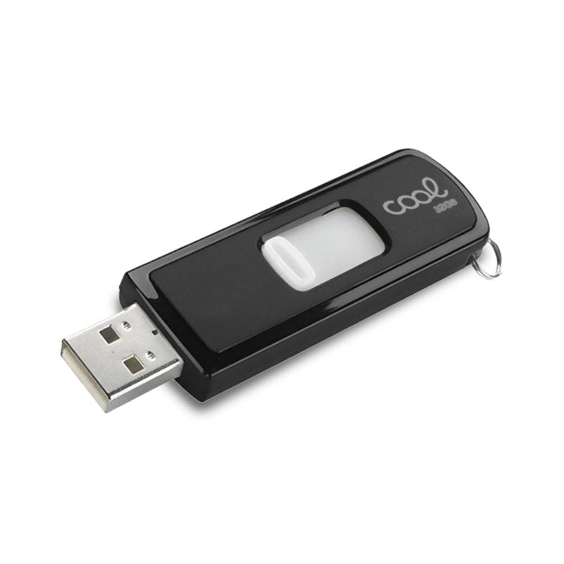 Pen Drive USB x32 GB 2.0 COOL Basic Negro