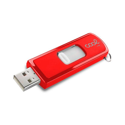 Pen Drive USB x64 GB 2.0 COOL Basic Rojo