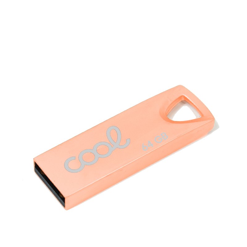 Pen Drive USB x64 GB 2.0 COOL Metal KEY Rose Gold