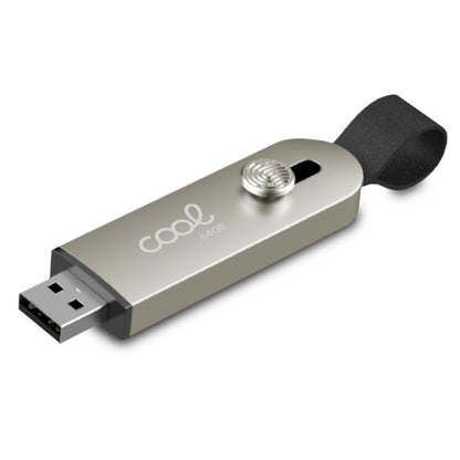 Pen Drive USB x64 GB 2.0 COOL Optimus Silver