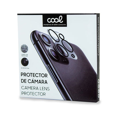 Protector Cristal Templado COOL para Cámara de iPhone 11 Pro / 11 Pro Max