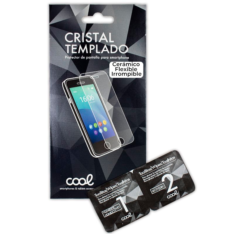 Protector Pantalla Cerámico Flexible COOL para iPhone 15 / iPhone 16