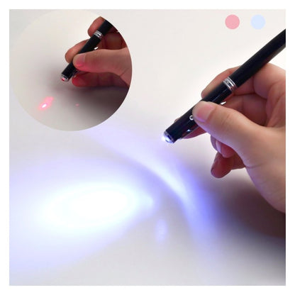 Puntero Stylus COOL Universal Laser Plateado