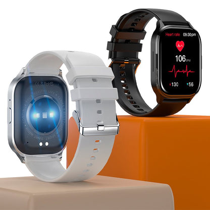 Smartwatch COOL Delta Silicona Gris (Amoled, Llamadas, Salud, Deporte)