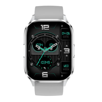 Smartwatch COOL Delta Silicona Gris (Amoled, Llamadas, Salud, Deporte)