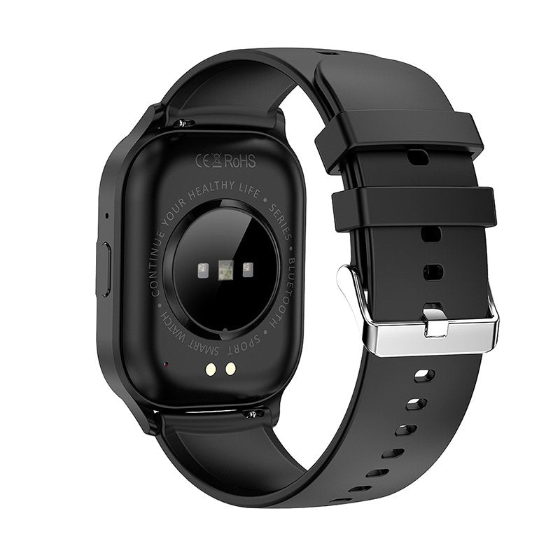 Smartwatch COOL Delta Silicona Negro (Amoled, Llamadas, Salud, Deporte)