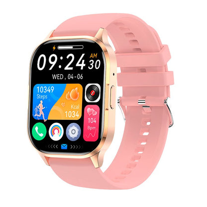 Smartwatch COOL Delta Silicona Rosa (Amoled, Llamadas, Salud, Deporte)