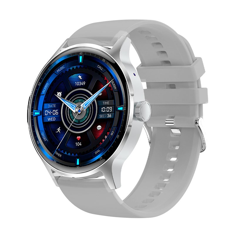 Smartwatch COOL Iris Silicona Gris (Amoled, Llamadas, Salud, Deporte)