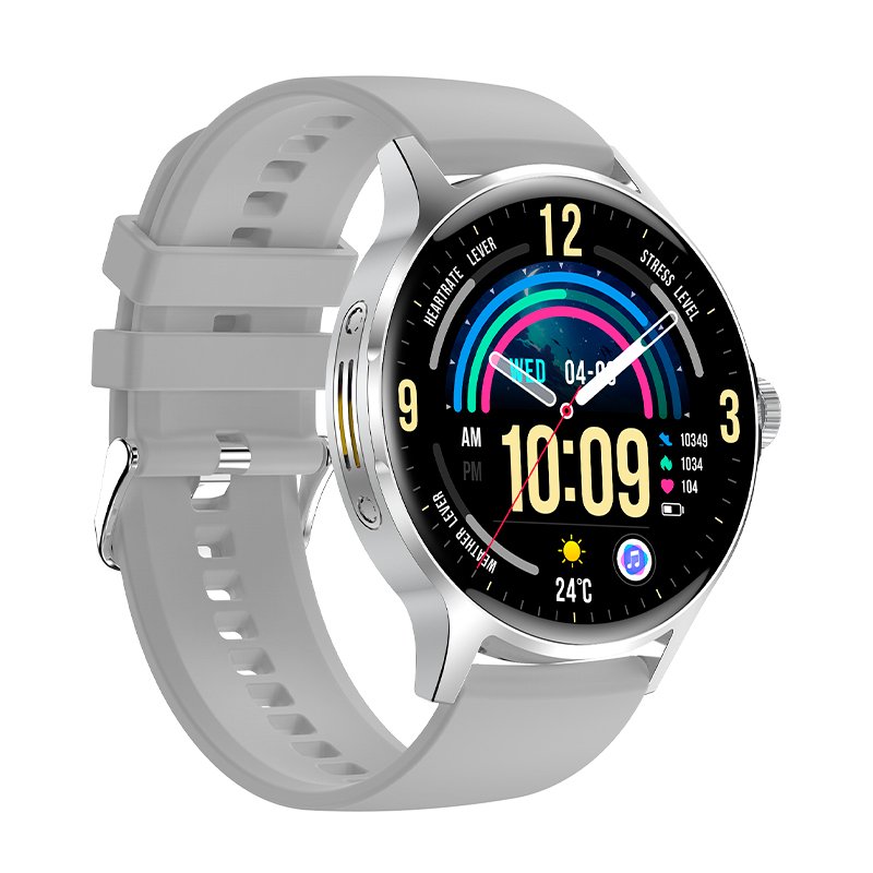 Smartwatch COOL Iris Silicona Gris (Amoled, Llamadas, Salud, Deporte)