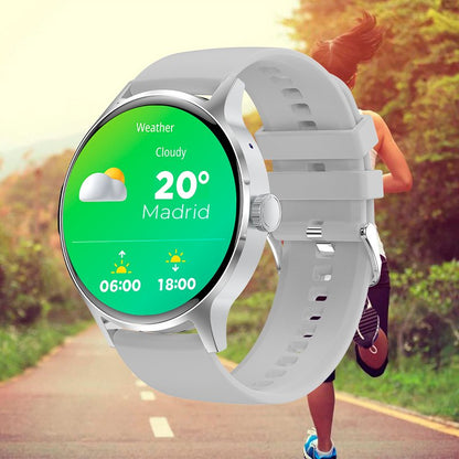 Smartwatch COOL Iris Silicona Negro (Amoled, Llamadas, Salud, Deporte)