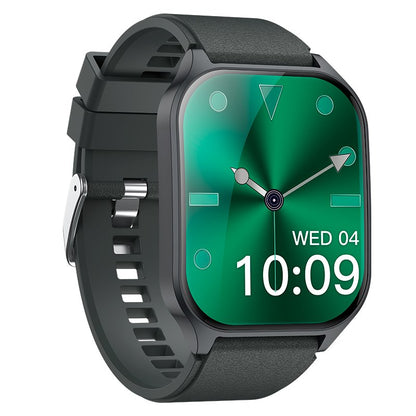 Smartwatch COOL Pantalla Amoled Curved Silicona Gris Oscuro (Llamadas, Salud, Deporte)