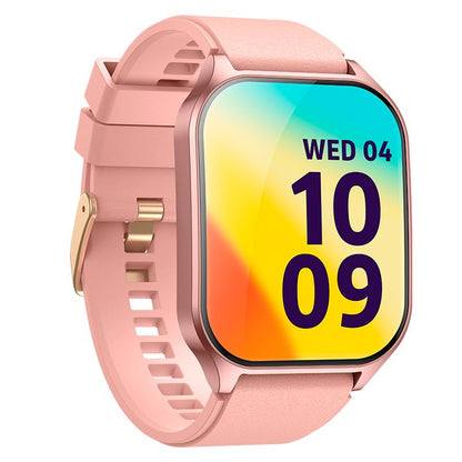 Smartwatch COOL Pantalla Amoled Curved Silicona Rosa (Llamadas, Salud, Deporte)