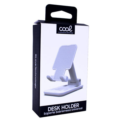 Soporte de Sobremesa Universal para Smartphone COOL Blanco