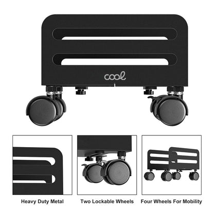 Soporte Universal Metálico CPU Torre Ordenador COOL (12 cm - 21 cm)