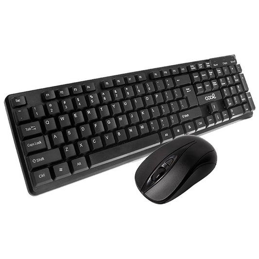 Teclado Español USB PC Kit Inalámbrico + Ratón COOL California