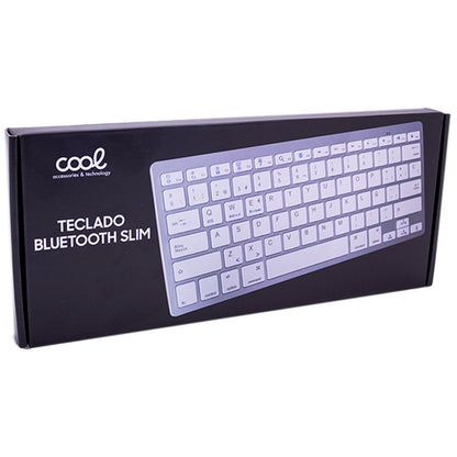 Teclado Slim Bluetooth COOL Blanco (Español)