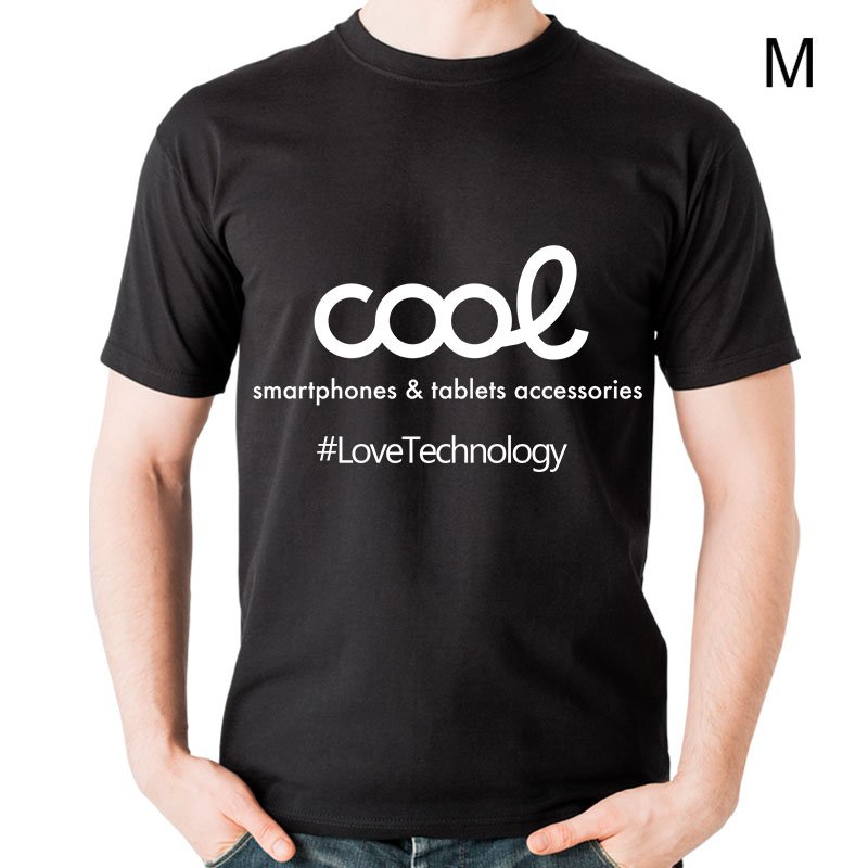 Textil Camiseta Cool Accesorios (Talla M) Unisex Negro