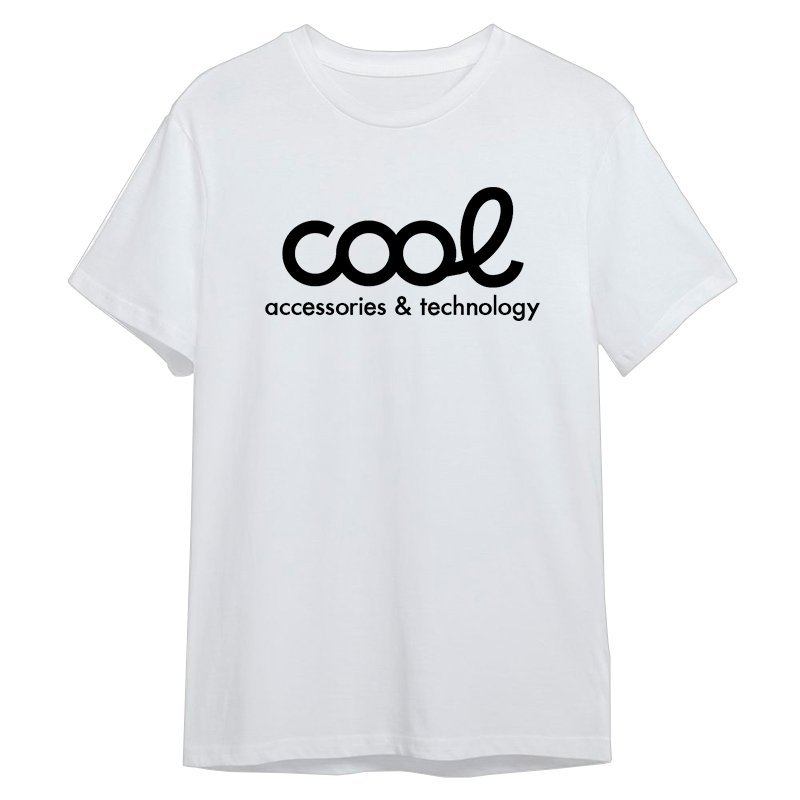 Textil Camiseta Cool Accesorios Talla XL (Unisex) Blanco