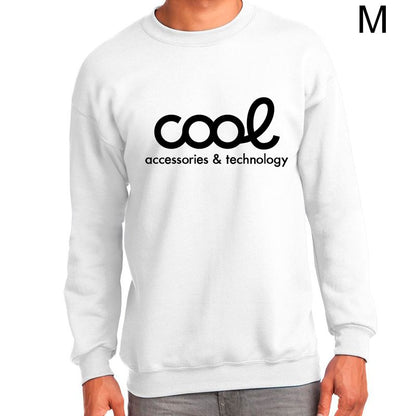 Textil Sudadera Cool Accesorios (Talla M) Unisex Blanco